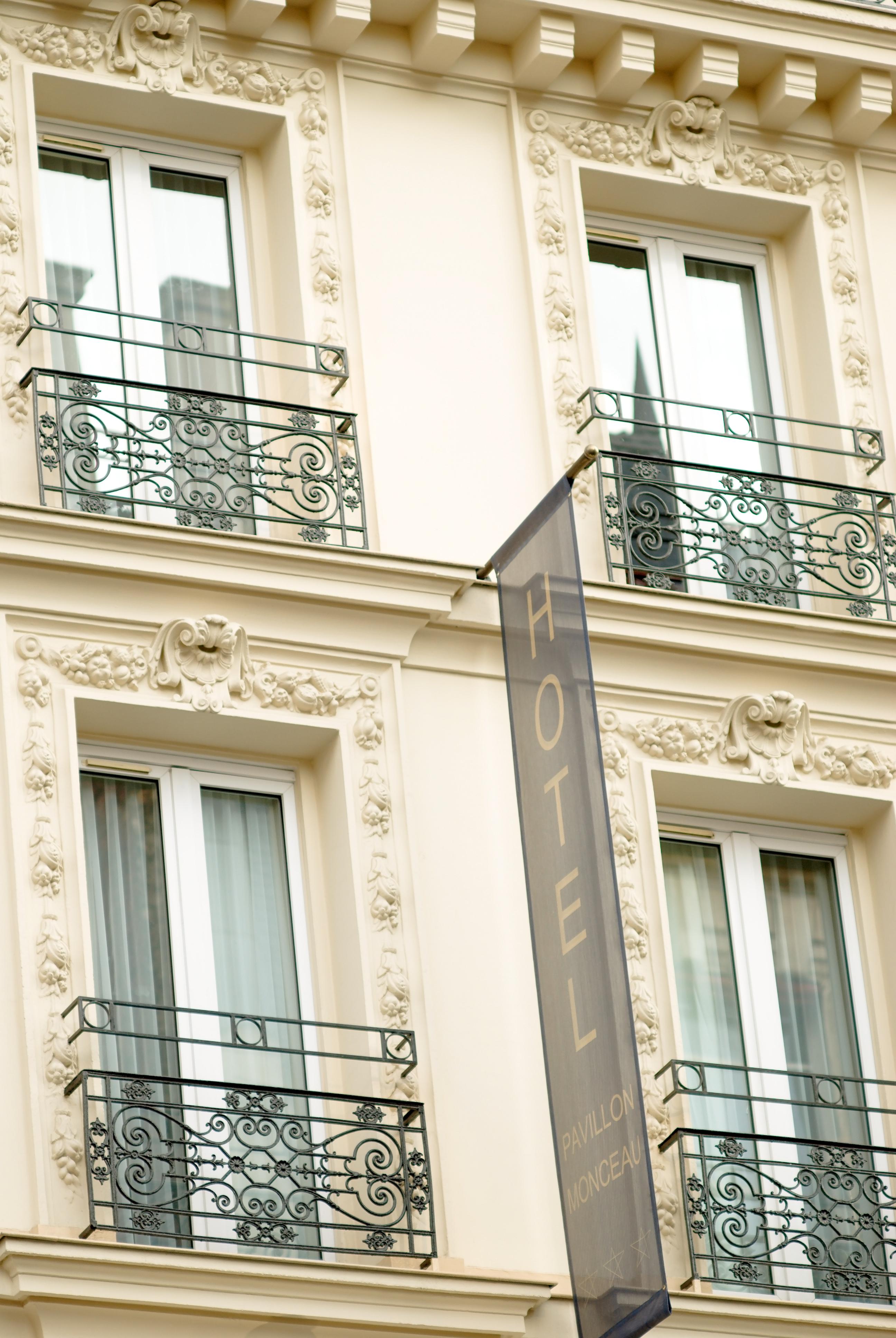 Hotel Pavillon Monceau París Exterior foto